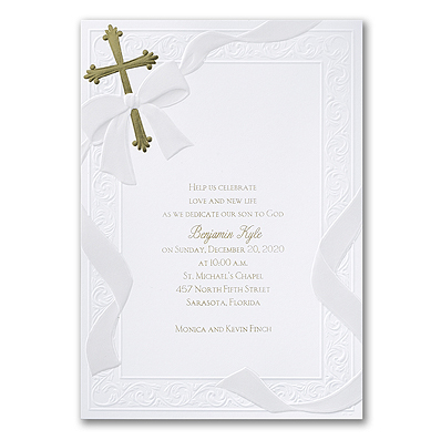 Baptism Invitations