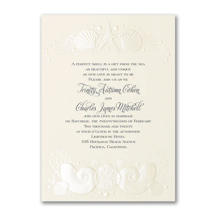 Beach Invitations