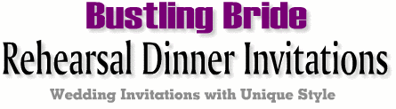 Rehearsal Dinner Invitations